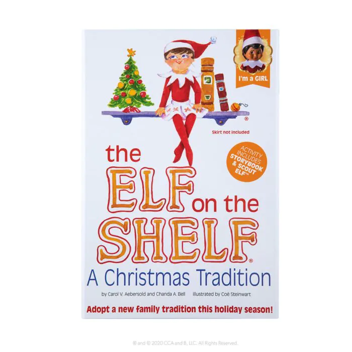 Girl Dark-The Elf on the Shelf® Book and Doll Girl Dark-The Elf on the Shelf® Book and Doll