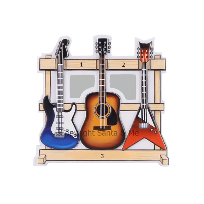 Guitars and Stand Guitars and Stand