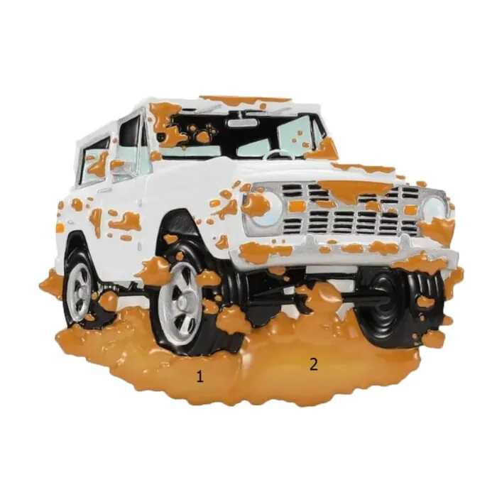 White Off Roading / Mudding Truck White Off Roading / Mudding Truck