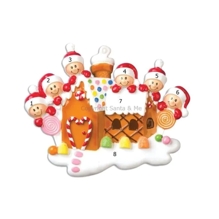 Gingerbread House Family /6